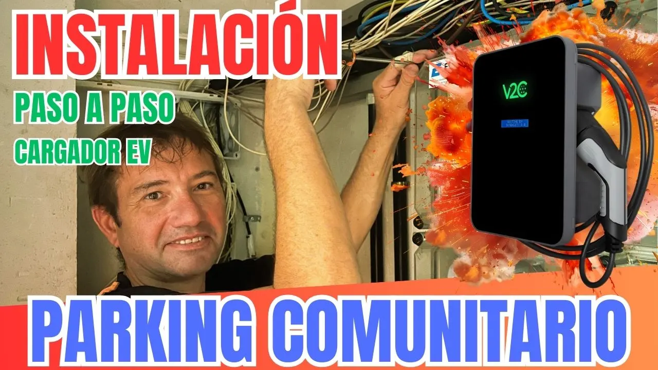 Instalación de cargador de coche eléctrico en Valls: guía completa con caso real en garaje comunitario