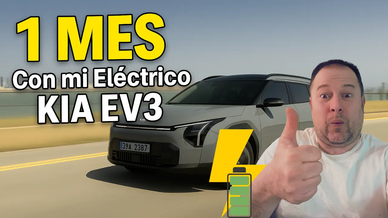 Kia EV3 tras 1 mes: consumo real, ahorro y opinión personal