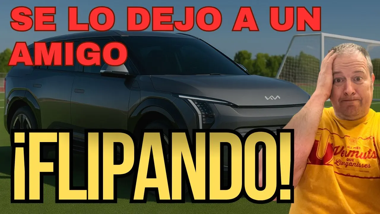 Le dejo mi coche eléctrico a un amigo por primera vez… y alucina con lo que pasa