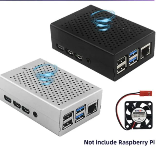 La mejor caja para tu Raspberry pi 4 – con ventilador