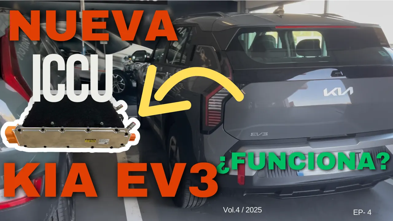 Mi experiencia con el fallo ICCU en el Kia EV3: así fue el proceso de reparación