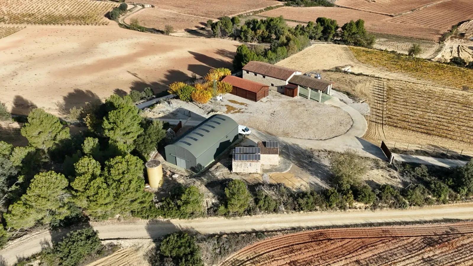Vídeo de la Bodega Más del Nen – Sarral a vista de drone