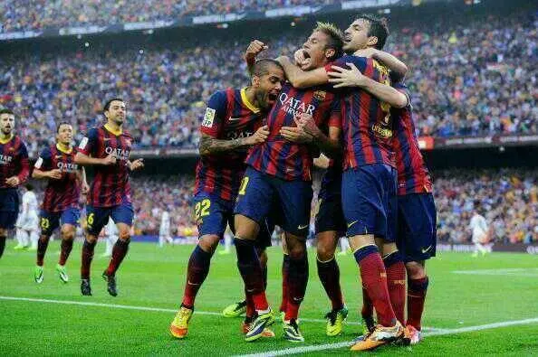 Goles De Neymar y Alexis al Real Madrid.