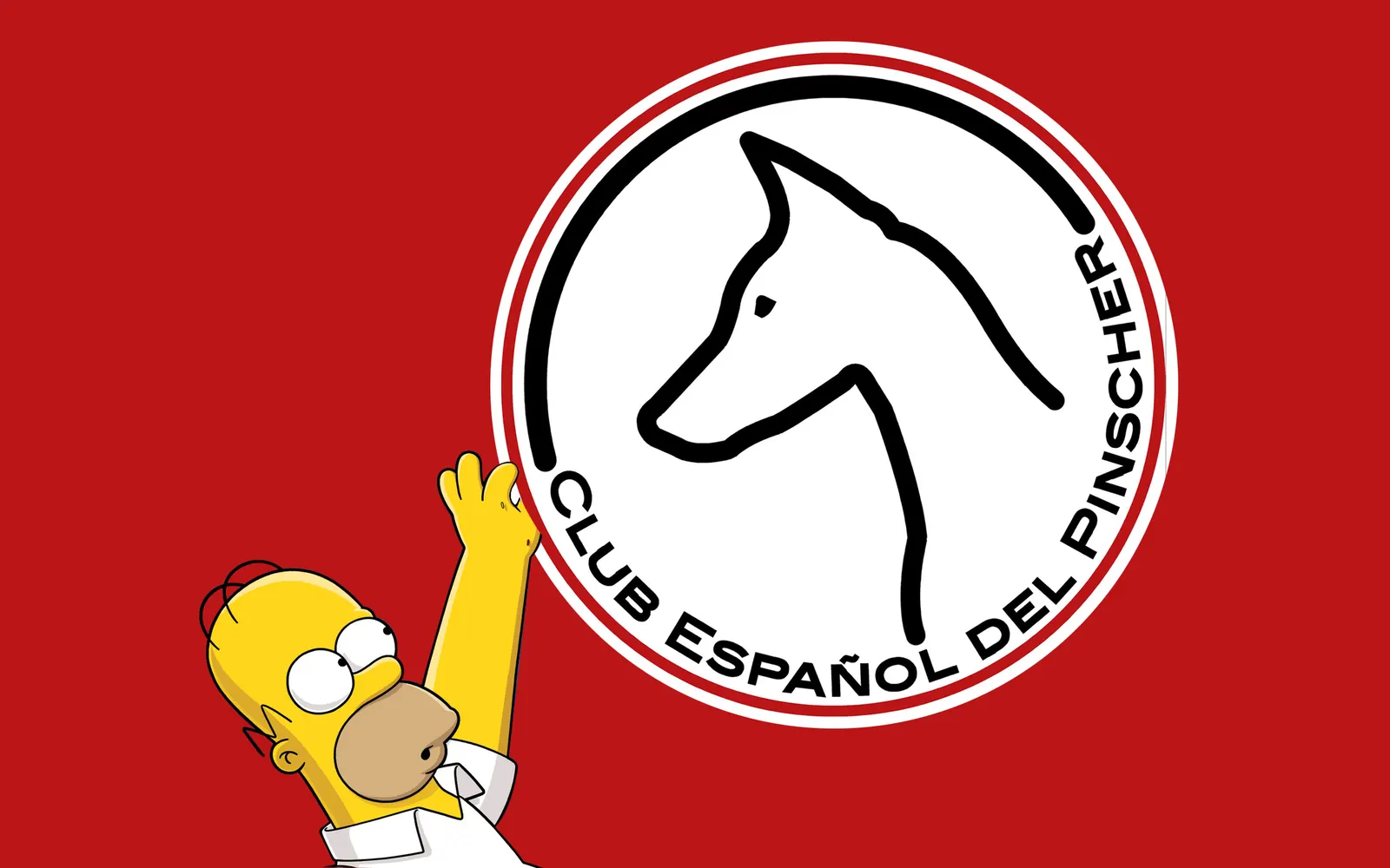 Fondo de escritorio + Pinscher + Simpson