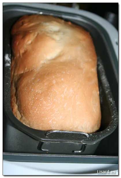 Como se hace el Pan, con una panificadora.