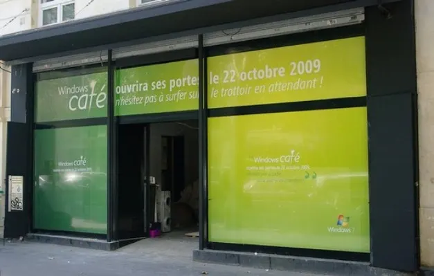 Windows 7 Café Paris